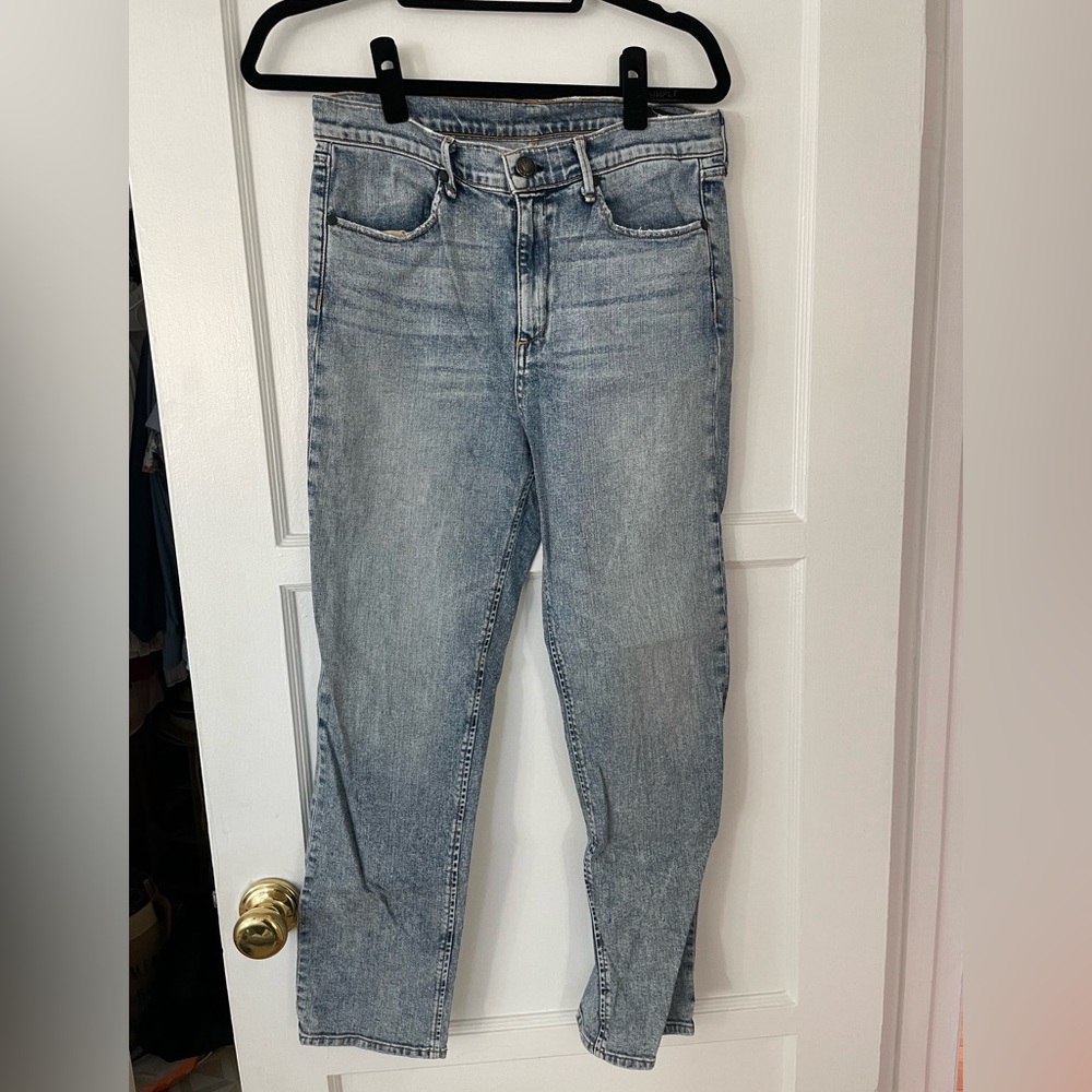 Rag & bone cropped straight leg jean
